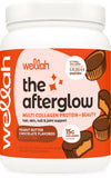 Wellah Afterglow protéine collagène – pot au goût beurre cacahuète chocolat, complément quotidien