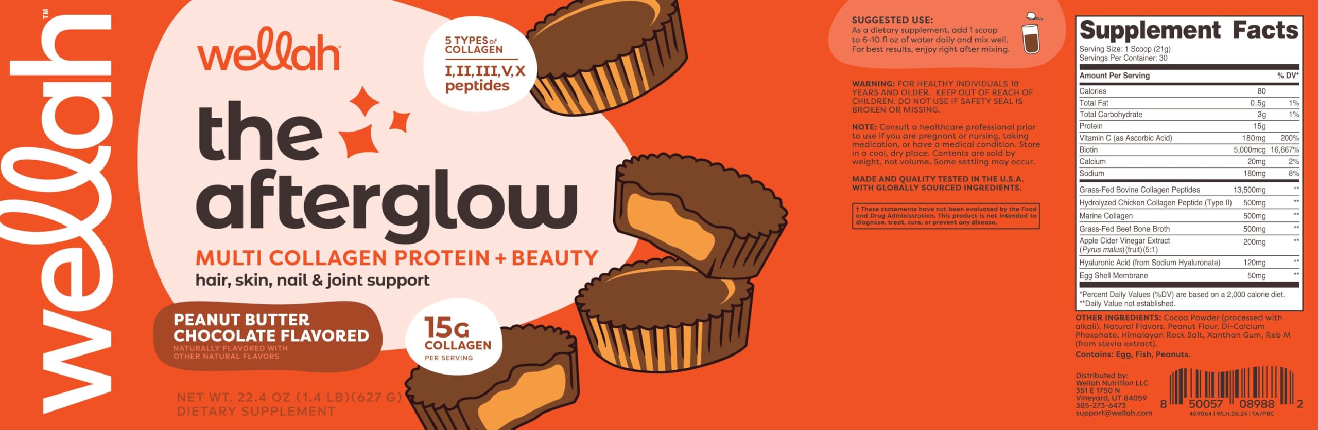 Texture crémeuse Wellah Afterglow se mélange facilement