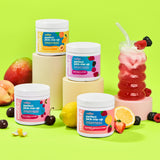 Wellah cerise noire, bouteille pratique pour les pauses travail.