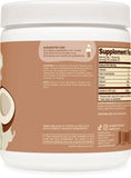 Étiquette Wellah Colostrum Saveur Crème de Coco montrant la qualité et les certifications.
