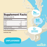 Wellah Colostrum cuillère-dose prête à mesurer 3 g par portion.