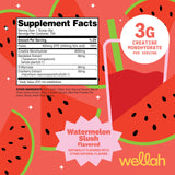 Mesure précise de 3 g par dose Wellah Creatine pour femmes