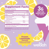 Wellah Créatine pour Femmes, dose de 3 g de créatine monohydrate, utilisation quotidienne possible