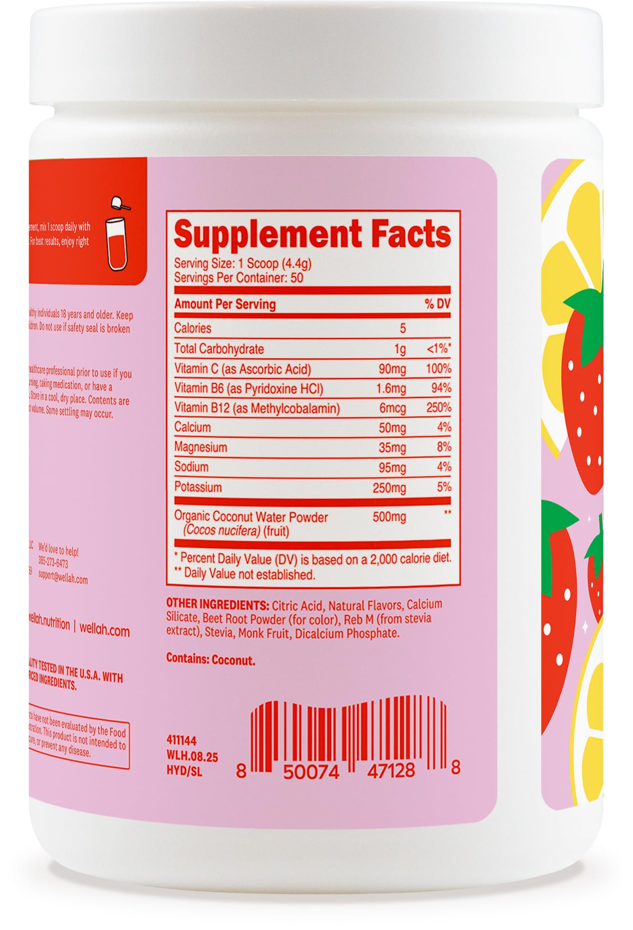 Ingrédients et 7 vitamines et minéraux pour soutenir l énergie journalière.