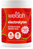 Wellah Electrolytes Poudre Pastèque — boîte d'emballage pratique pour l'hydratation quotidienne