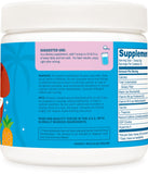 Verre d'eau infusé Wellah Energy Powder Blue Hawaii pour hydratation et énergie