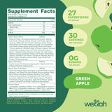 Wellah Leaf Laugh Love Poudre Verdure Pomme-Verte, cuillère-doseuse incluse pour dosages faciles