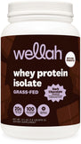 Wellah poudre whey isolate chocolat noir, énergie musculaire après l'entraînement