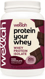 Wellah Protein Your Whey: bouteille 30 portions, pratique pour votre routine sportive.