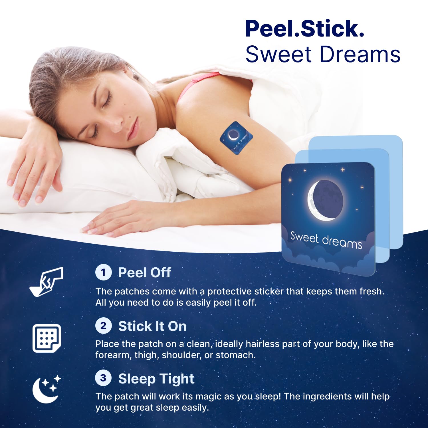 Absorption élevée de Wellamoon Original Sommeil prolonge le confort nocturne.