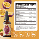 Well&Whole L-Lysine liquide compte-gouttes, prise quotidienne pratique