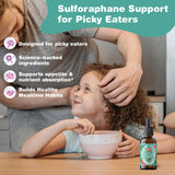 Well&Whole sulforaphane pour enfants avec gouttes faciles à incorporer dans le verre