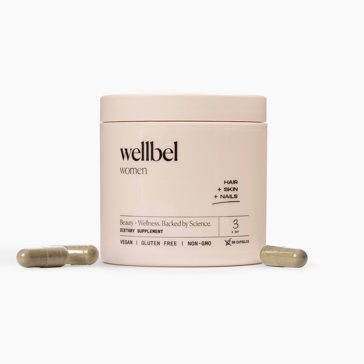 WELLBEL Femmes, cheveux nourris pour une apparence capillaire saine.