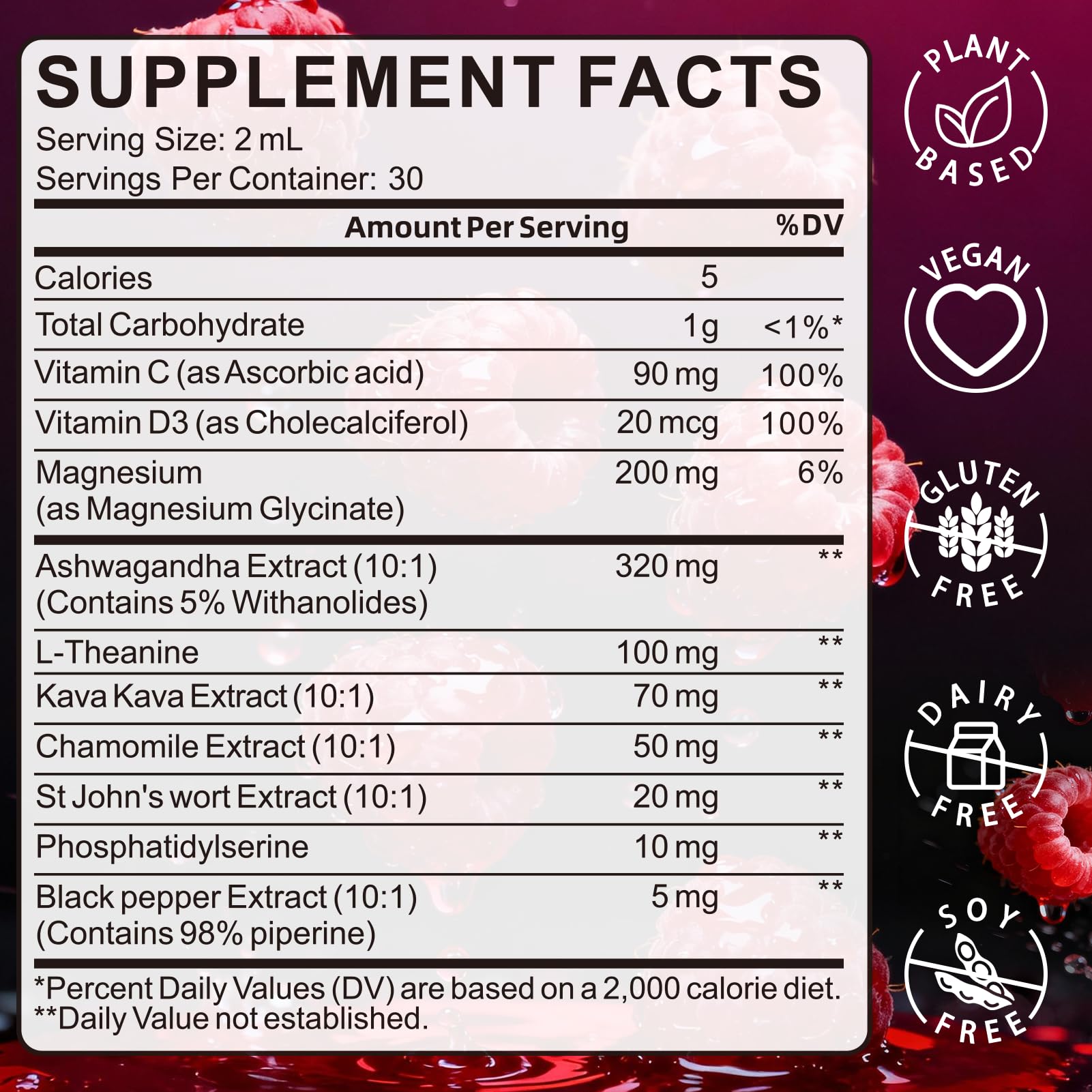 WellBloom Cortisol Reducer — ingrédients Ashwagandha et L-Theanine pour une formulation naturelle.