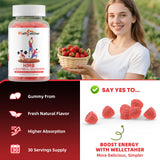 Wellcatcher gommes HMB Leucine, calcium et glutamine soutiennent l'énergie pendant l'entraînement.