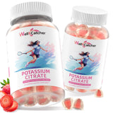 Gommes Wellcatcher Potassium, format portable pour crampes occasionnelles et déplacements.