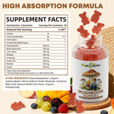 Wellcatcher Mushroom Gummies : soutien immunitaire grâce au mélange.