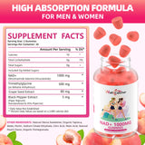 Wellcatcher NAD Plus Gummies etiquette: informations claires sur la formule et les ingrédients.
