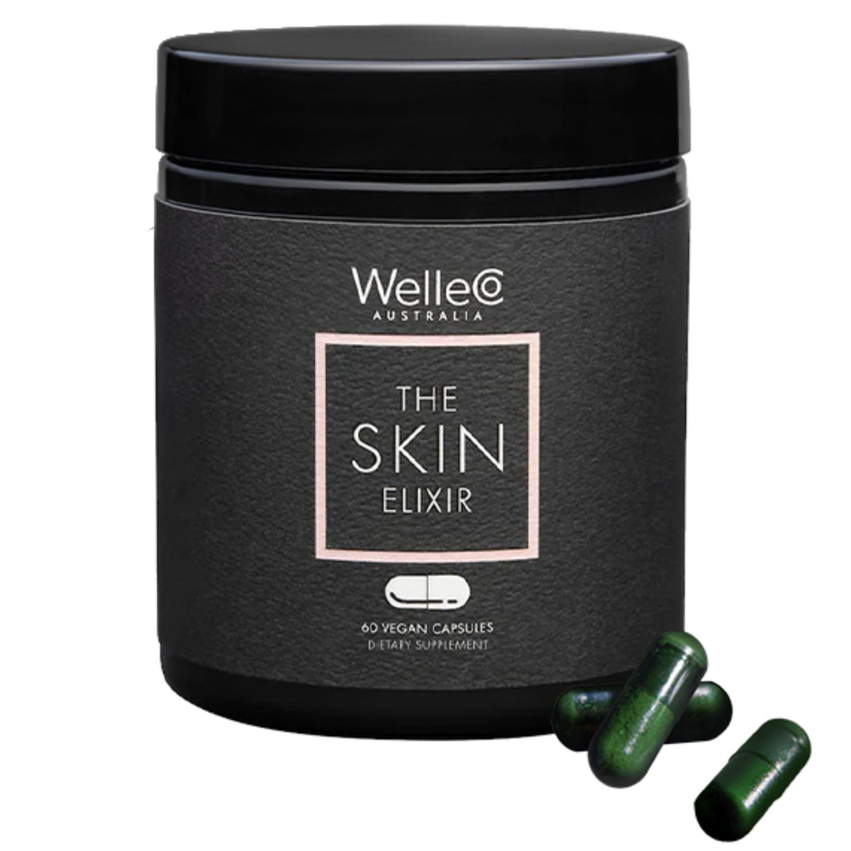 WelleCo L'Élixir de Peau en gélules, prise matinale pratique.