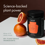 Saveur orange sanguine de WelleCo, goût rafraîchissant.