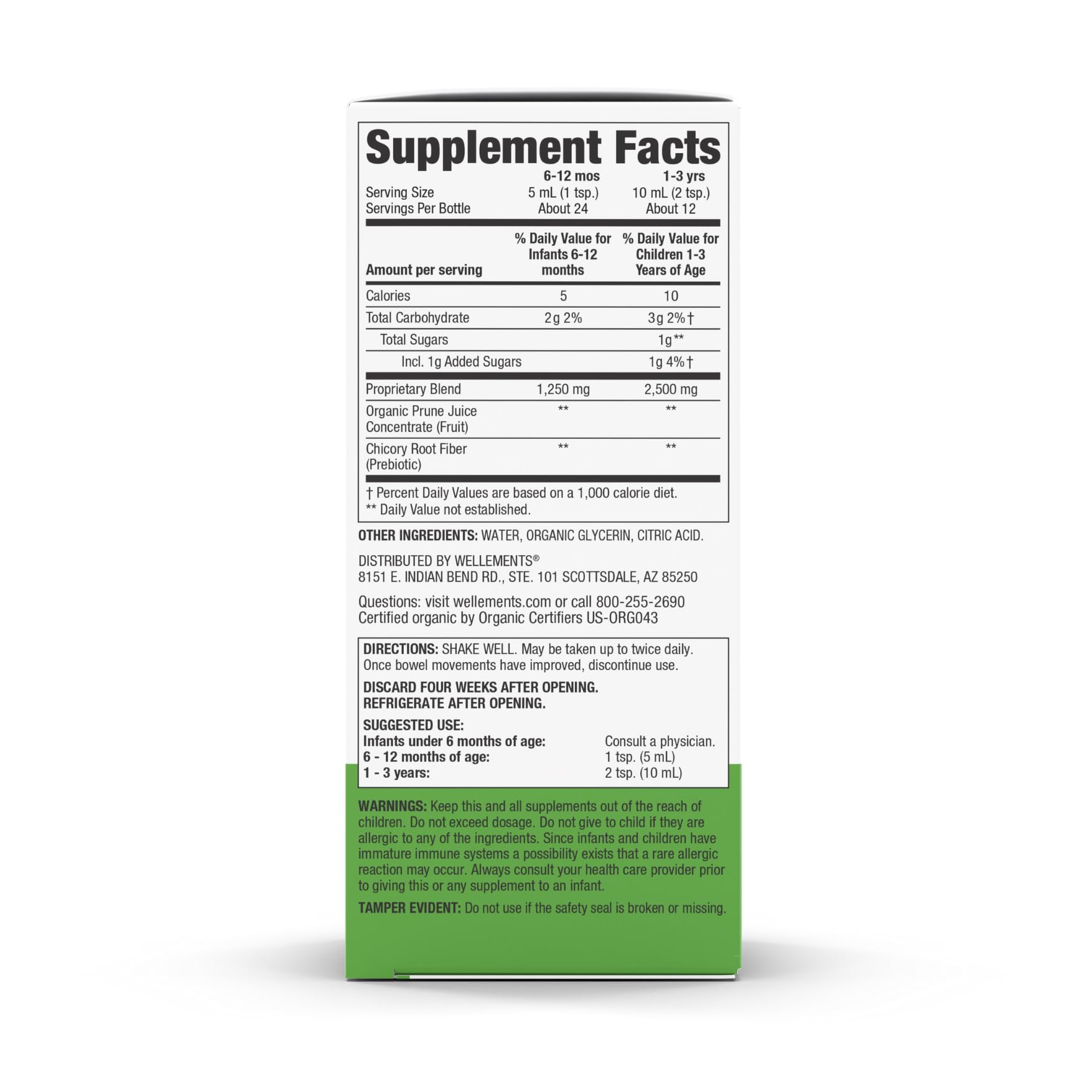 Wellements aide parentale - simplifie la routine digestive de l'enfant.