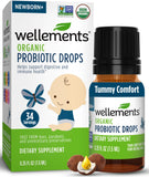 Wellements Probiotique Bébé - gouttes en bouteille pour faciliter la digestion.