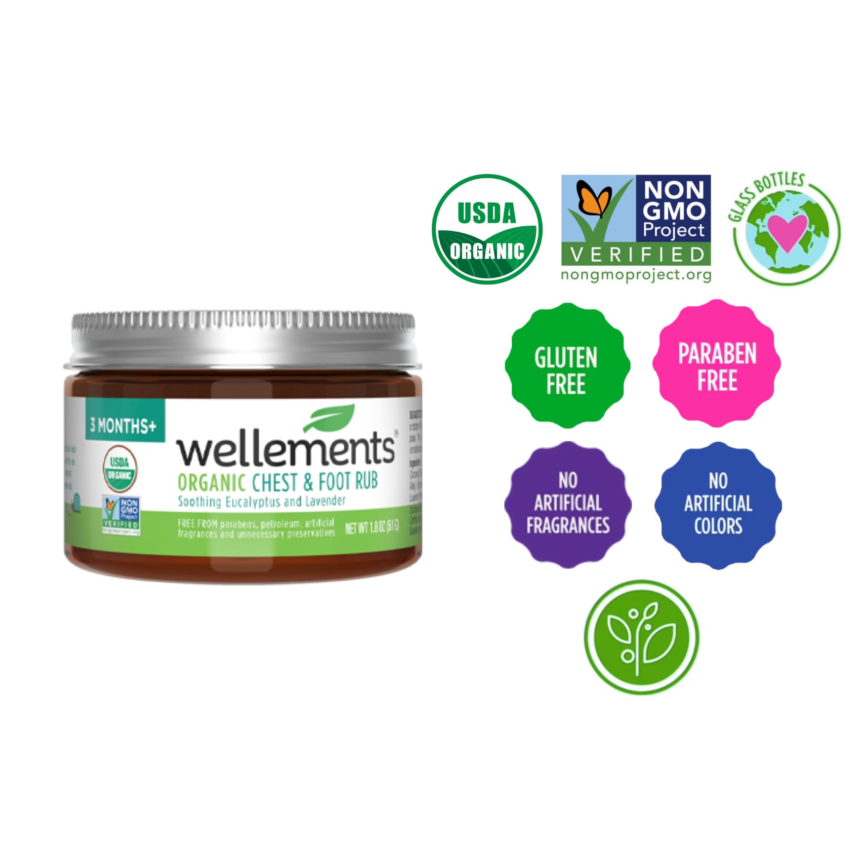 Wellements flacon 53 ml pratique pour la routine bébé.