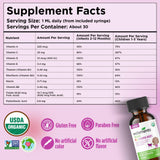 Bouteille en verre Wellements certifiée biologique pour bébé.