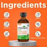 Wellements Immunité: ingrédients biologiques certifiés USDA pour une formule propre et respectueuse.