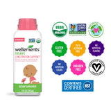 Wellements ingrédients propres - sans parabènes ni colorants artificiels.