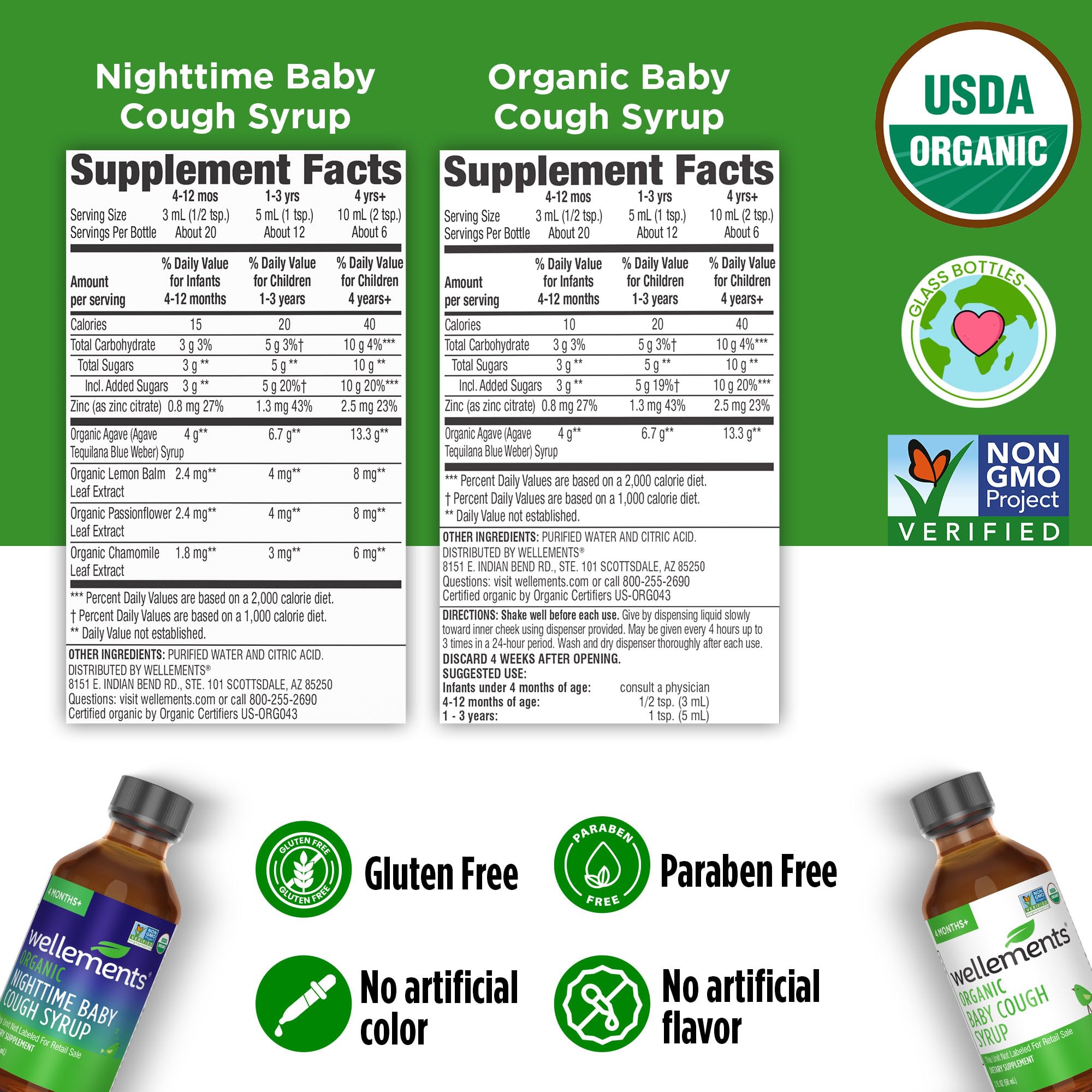Wellements sirop bébé distributeur: administration facile et précise.