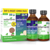 Wellements sirop bébé jour bouteille: soutien potentiel pour la gorge irritée en journée.