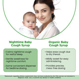Wellements sirop bébé nuit bouteille: aide potentielle pour les toux nocturnes.