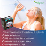 Ensemble Puriclean Wellgenix de 7 paquets pour une cure pratique