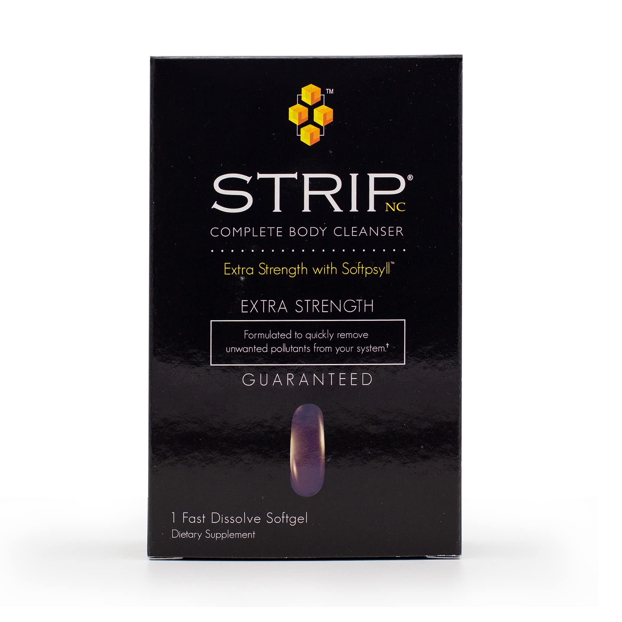 Wellgenix Strip NC Softgel—bouteille montrée, potentiel de détox rapide.