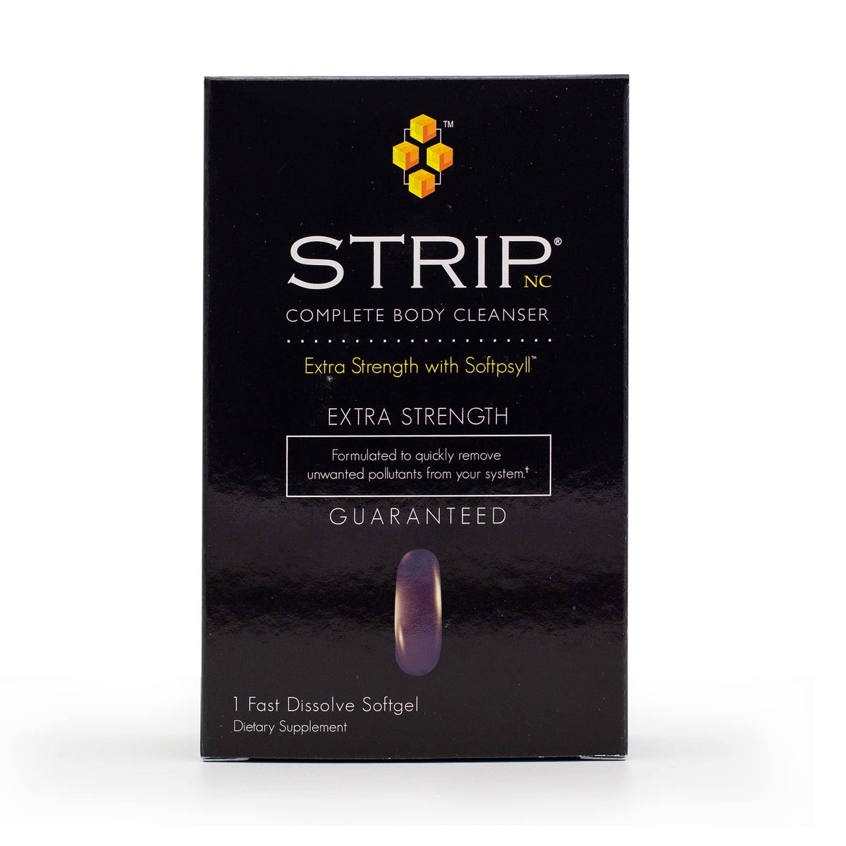 Wellgenix Strip NC Softgel—bouteille montrée, potentiel de détox rapide.