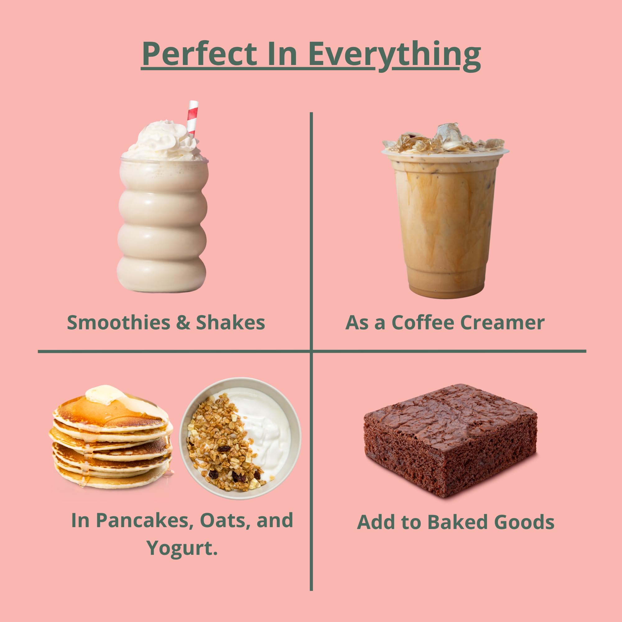 Wellious texture crème vanille sur yaourt ou smoothie.