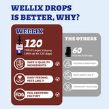Wellix fer liquide pour chiens – flacon pratique pour énergie et vitalité quotidiennes.
