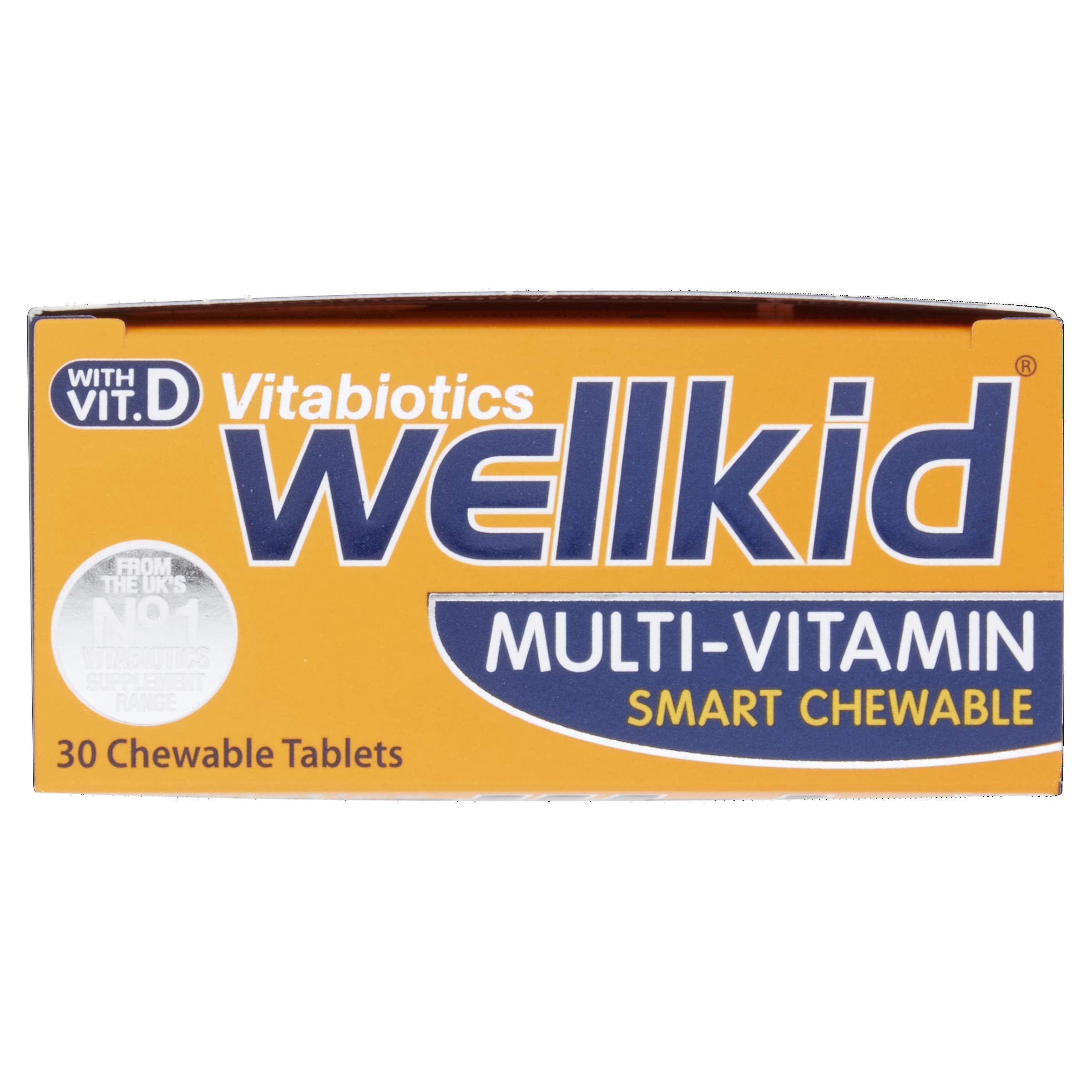 Wellkid comprimés à croquer, enfant prenant le complément, routine quotidienne.