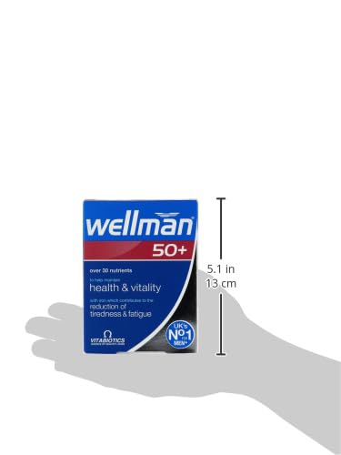 Wellman 50+ – emballage clair et pratique pour la routine active.