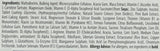 Wellman Conception – ingrédients visibles, mélange vitamines et minéraux.