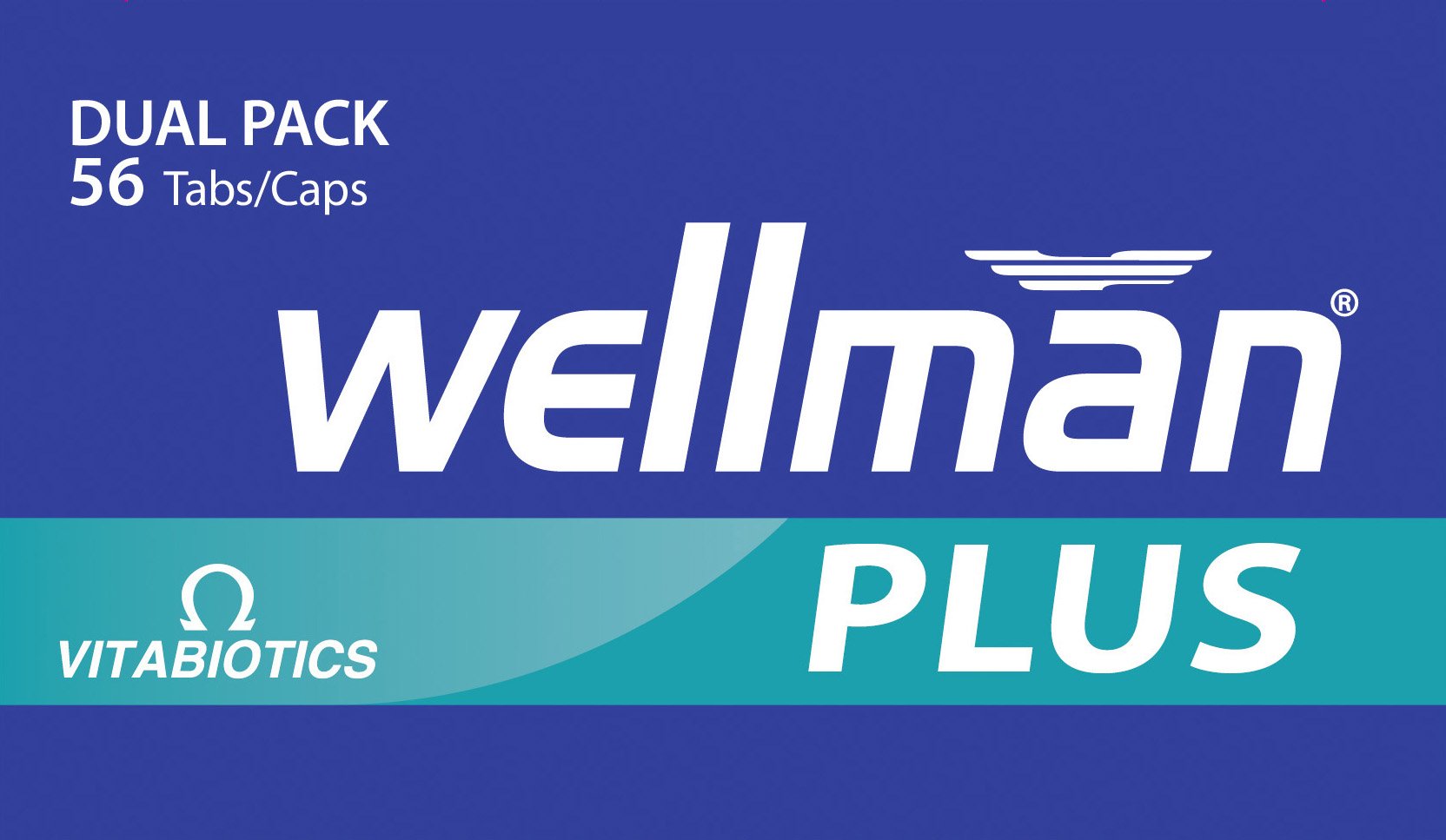 Wellman Plus emballage pratique – format double pour routine simple.