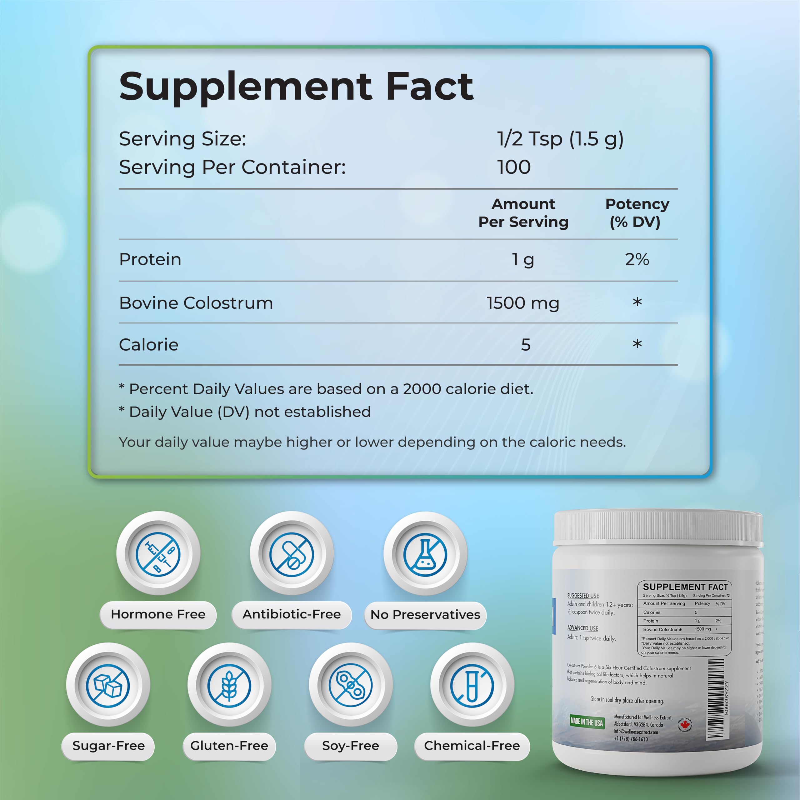 WELLNESS EXTRACT facilité d’utilisation — mélange dans boissons