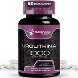Wellness LabsRx Liposomal Urolithin A – bouteille capsules liposomales et énergie cellulaire.
