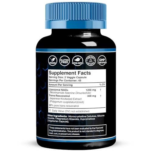 Wellness LabsRx NAD liposomal : capsules pratiques pour énergie quotidienne et concentration.