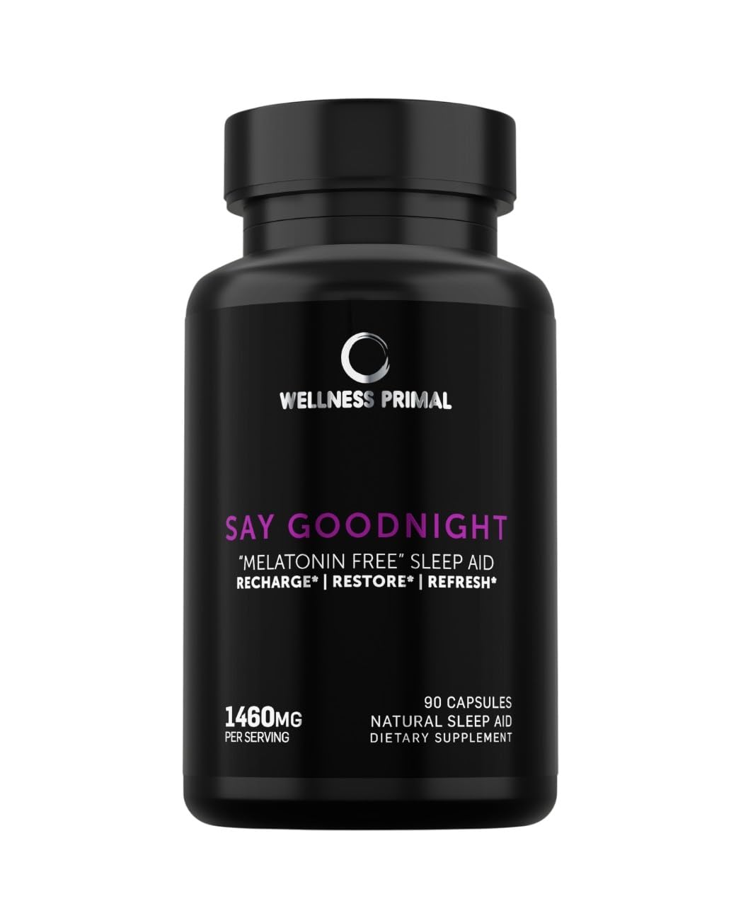 Wellness Primal Sommeil sans melatonine – bouteille facilitant un sommeil profond et sans accoutumance