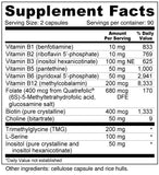 Gélules Wellness Resources Super Coenzyme B Complex – énergie et métabolisme soutenu