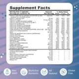 Wellness Resources Super Mini-Multi, capsules enfant, prise facile au matin pour la concentration.