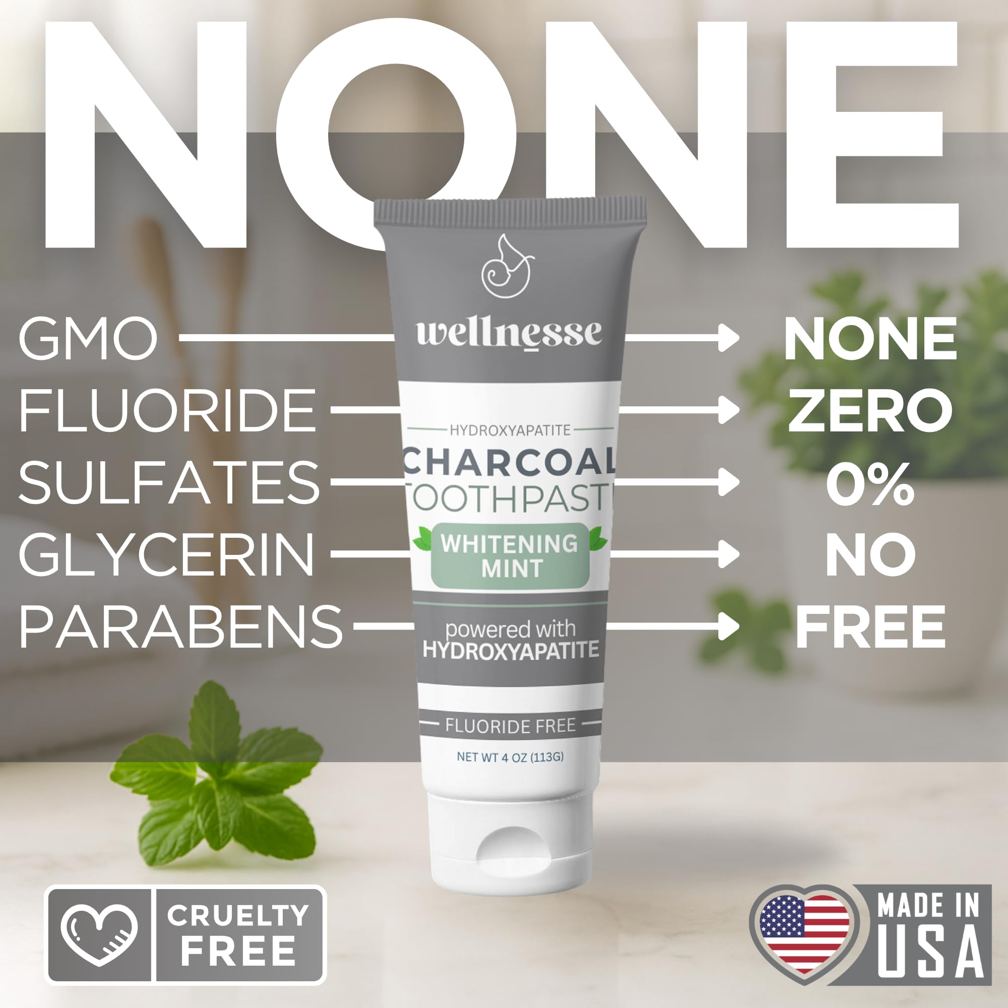 Sourire sain et naturel grâce à Wellnesse charbon actif