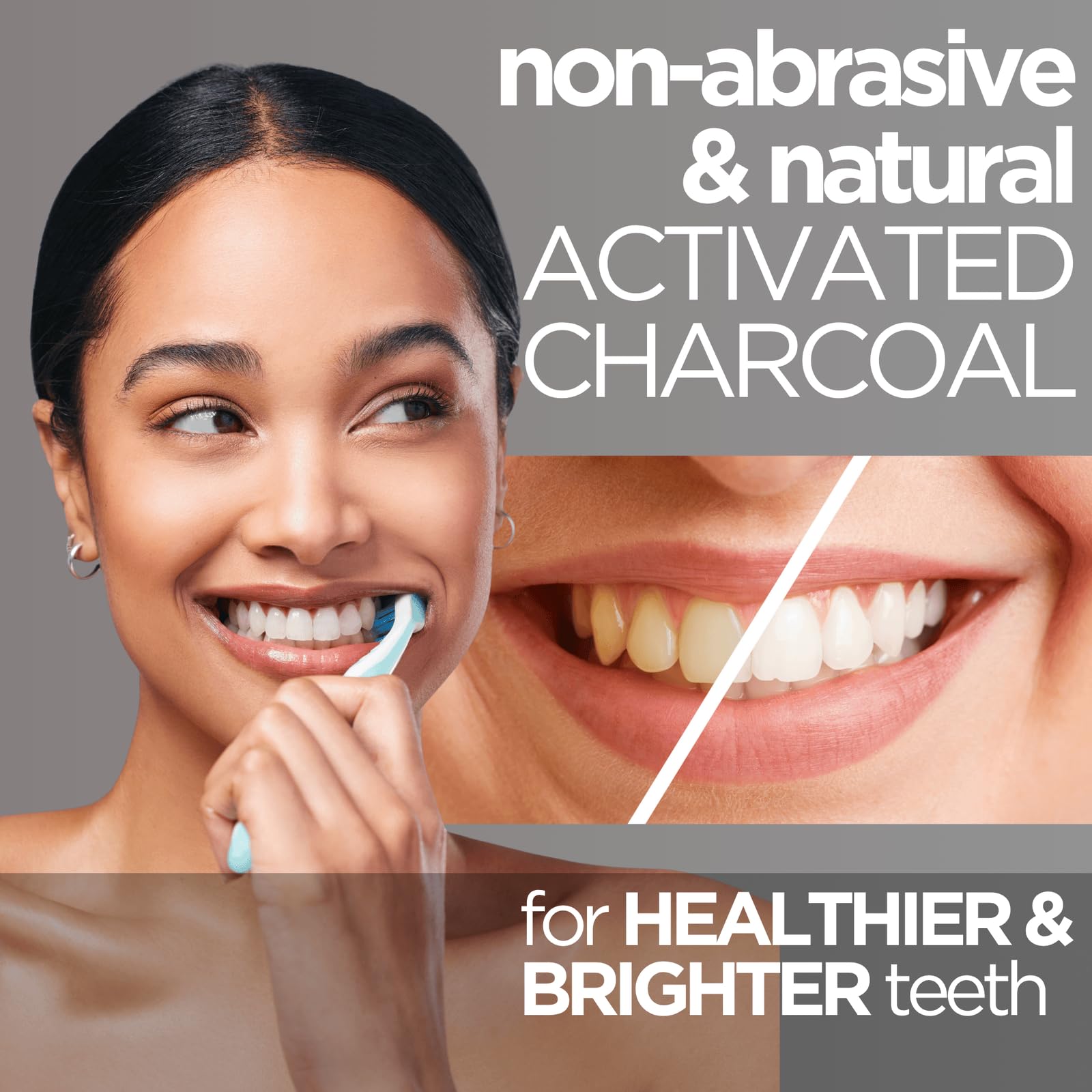 Tube Wellnesse dentifrice charbon actif prêt à l'emploi